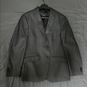 Reaction Kenneth Cole Black Sport Coat Tailored Fit